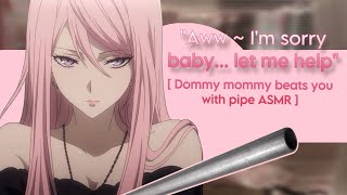 Dommy Mommy beats you with a pipe | ASMR | ft. ​⁠lanna