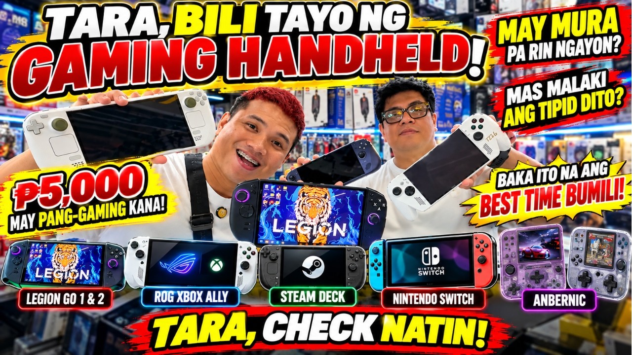 BUYING KA NG GAMING CONSOLE  MURANG & SULIT DEALS! LEGION, ROG ALLY STEAM DECK & MORE!