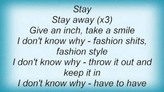 Love - Stay Away Lyrics