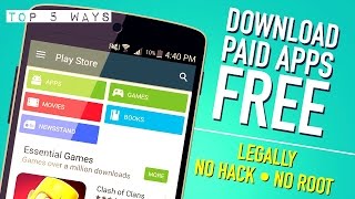 TOP 5 WAYS TO DOWNLOAD PAID APPS/GAMES FROM GOOGLE PLAYSTORE [free] screenshot 5