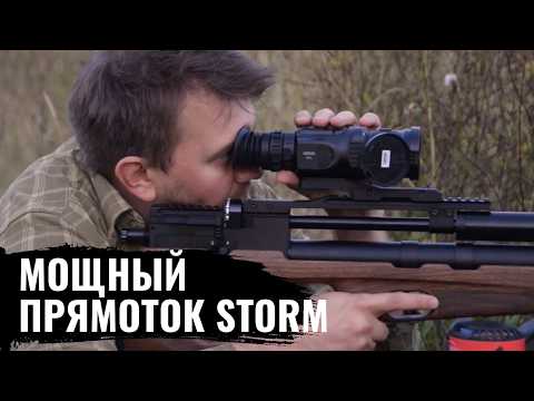 Powerful direct-flow air rifle Storm Goliath Magnum 6.35mm
