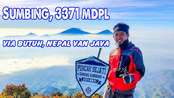 Pendakian Gunung Sumbing via Butuh, Kaliangkrik (Nepal van Java) 26 Agustus 2020