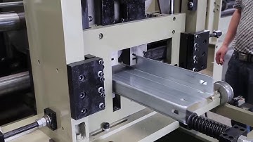 CZ Purlin Machinepre punching &  post cutting for Vietnam