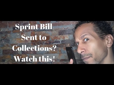 Sprint Bill Sent to Collections?  Delta Credit Tip