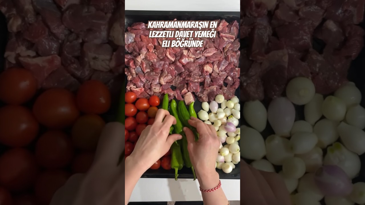İFTAR İÇİN MİSAFİRLERİNİZE EN KOLAY AMA EN LEZZETLİ MARAŞ YEMEĞİ ELİ BÖĞRÜNDE #eliböğründe #yöresel