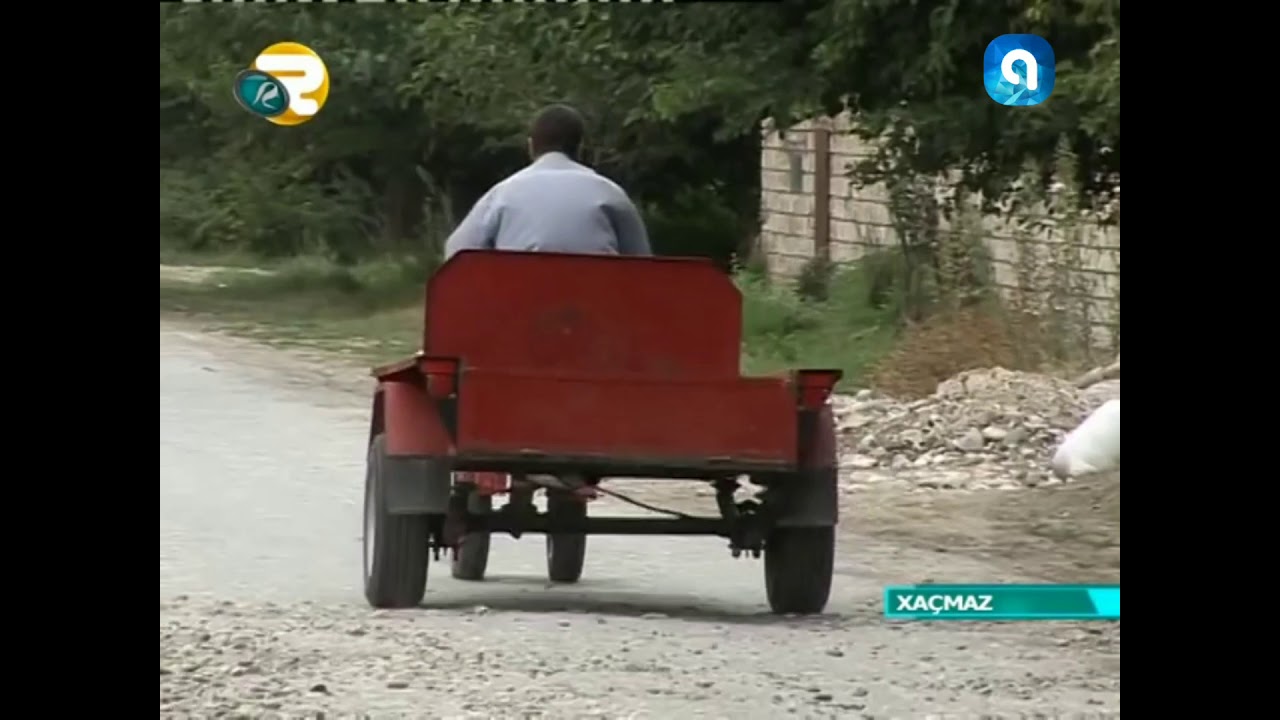 Xaçmaz rayon Qoçaqlı kəndində kənd təsərrüfatı texnikaları