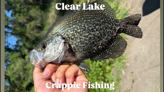 Clear Lake Crappie Fishing