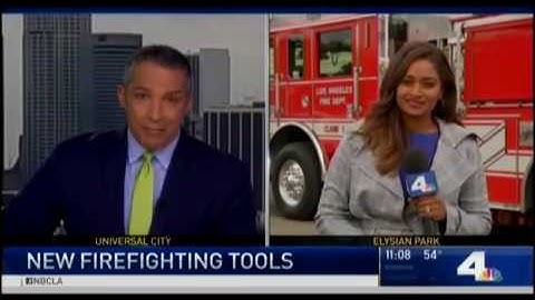 Los Angeles Fire Department Deploys New Hand-Held Thermal Imaging Cameras