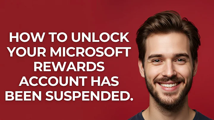How to Unlock Your Microsoft Rewards Account Has Been Suspended. - GUIDE!