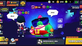 Jugando Al Brawl Stars Con Subscriptores #3 | Tiene Una Cuenta Muy Avanzada📡