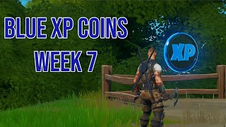 Blue XP Coins Locations in Fortnite Chapter 2 Season 3 Week 7