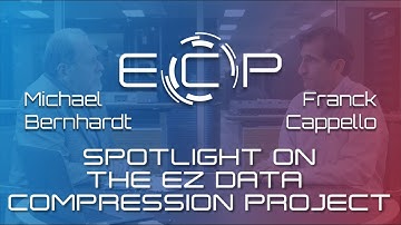 Franck Cappello on Fast, Effective Exascale Lossy Compression for Scientific Data