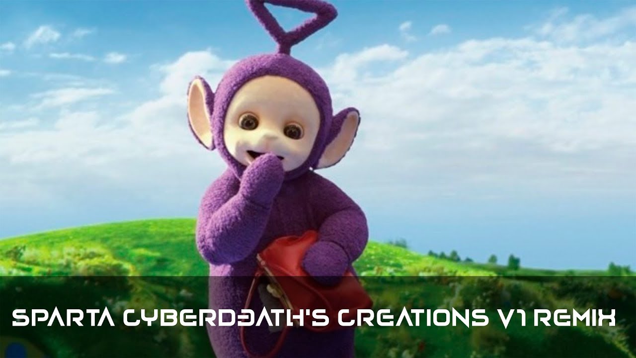 Tinky Winky has a Sparta CyberD3ath's Creations V1 Remix - Tinky Winky has a Sparta CyberD3ath's Creations V1 Remix