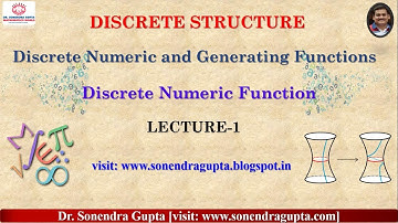 ||Discrete Structure||Discrete Numeric Function||Lecture-1||