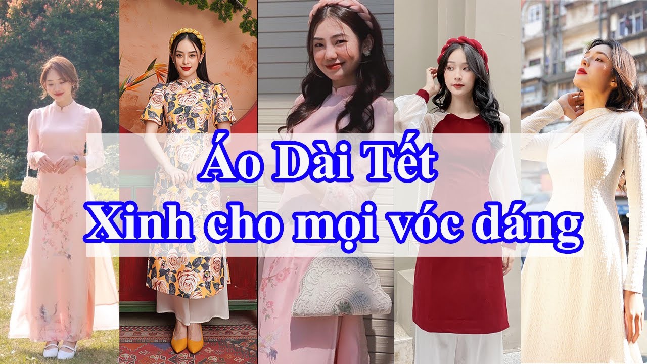 [ Shopee Haul ] Áo Dài Cách Tân Mặc Tết .... Cân mọi... - youtube