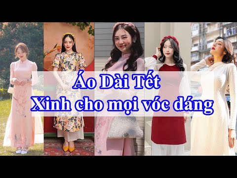 Video [ Shopee Haul ] Áo Dài Cách Tân Mặc Tết .... Cân mọi... - youtube