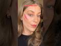 Makeup Trend: Candy Cane Blush Combo ❄️❤️ #makeup #blush #candycane