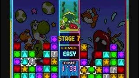 Tetris Attack St. 7- Easy difficulty