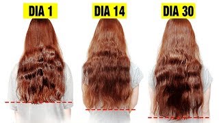 Como Fazer o Cabelo Crescer Rápido em 1 Mês - Receita Caseira para o Cabelo Crescer