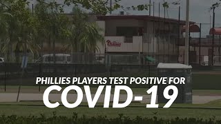 Fans react to Phillies players diagnosed with COVID-19