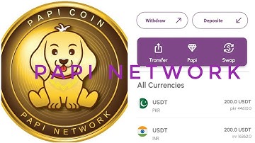 Cập nhật thông tin rút tiền PAPI COIN /Update PAPI COIN withdrawal information