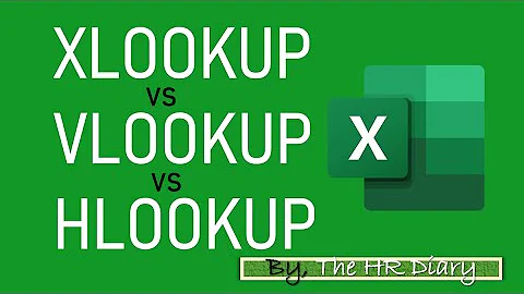 XLOOKUP vs VLOOKUP vs HLOOKUP