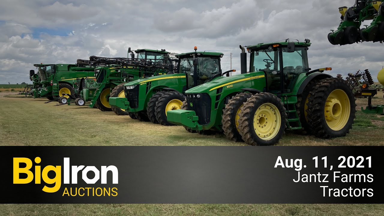 John Deere MFWD Tractors Jantz Farms Retirement BigIron Auctions YouTube