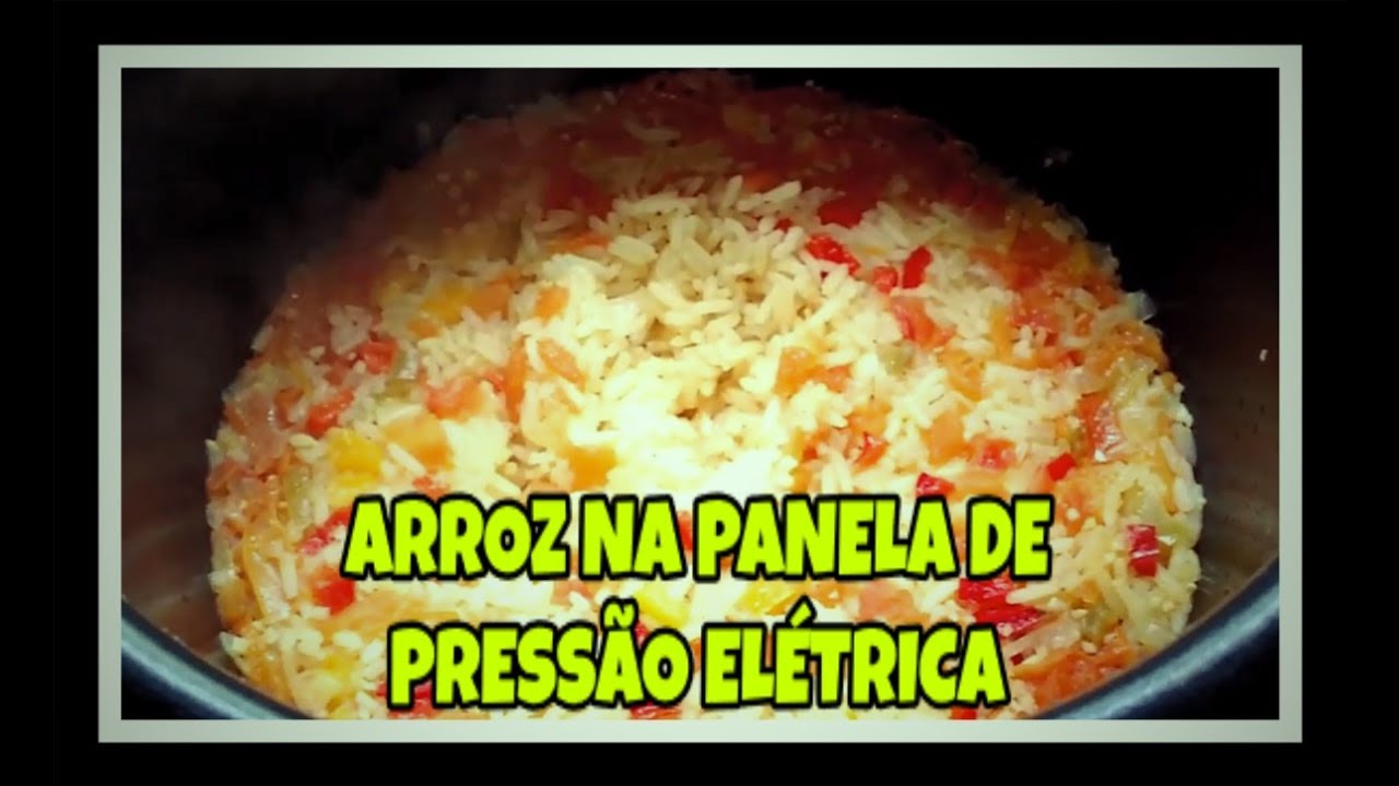ARROZ TEMPERADO NA PANELA DE PRESSÃO ELÉTRICA ?? TOP CHEF - YouTube