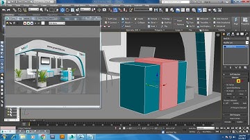 Tutorial on Modeling, texturing and lighting a stall design in 3dsmax using Vray ( Part 2)
