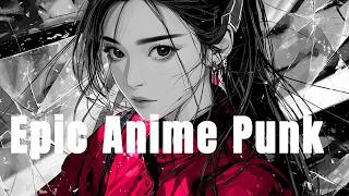 [Playlist] Epic Anime OP Punk ⚡ Electric Energy Mix | High Voltage Japanese Rock