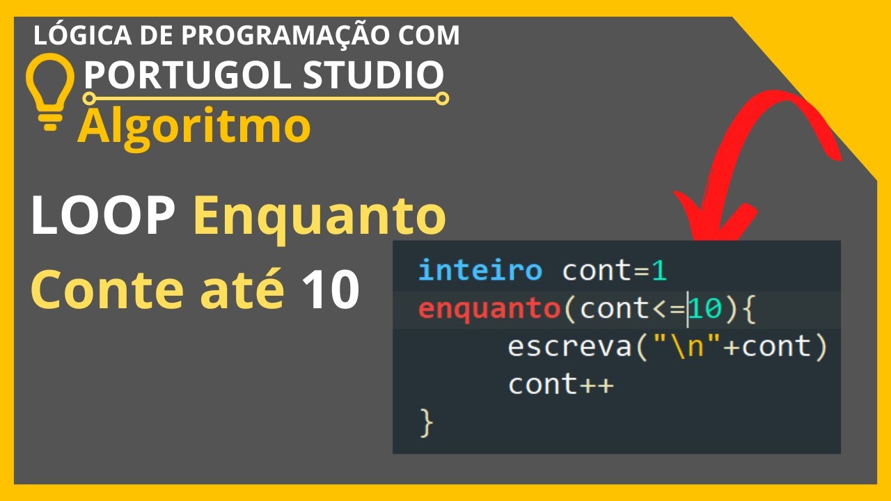 Algoritmo e Lógica de programação com Portugol Studio