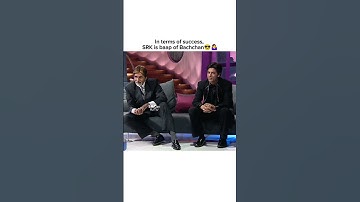 Where is the lie 🤷‍♀️ SRK is baap of Amitabh Bachchan in acting 😎😎 #viral #trending #shahrukhkhan