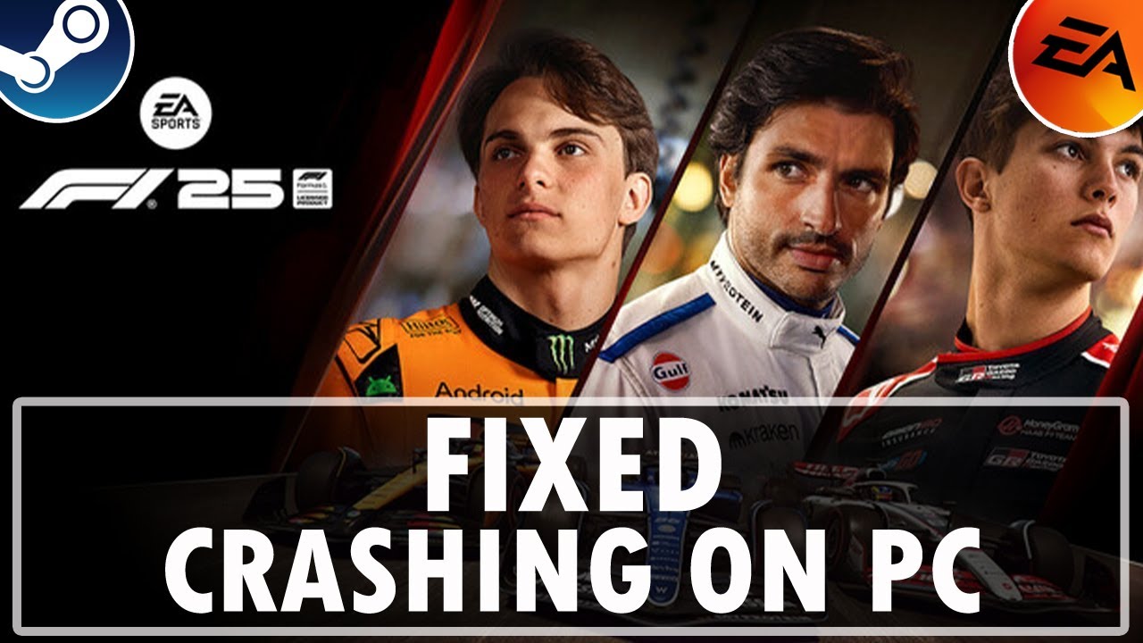 How To Fix F1 25 Crashing/Crashes at Startup or Crashing to Desktop on ...