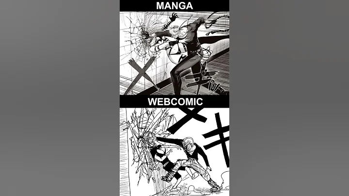 One Punch Man - Webcomic VS Manga - Comparativa - DayDayNews