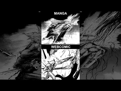 One Punch Man - Webcomic VS Manga - Comparativa