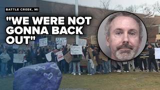 West Michigan students protest ICE despite social media death threat