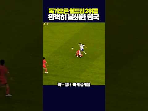 독기오른 프랑스를 완벽하게 봉쇄한 박지성ㄷㄷ thumbnail