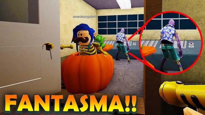 JOGUEI uma BOMBA SANTA no FIGURE NOOB no SUPER HARD MODE do Doors do Roblox  