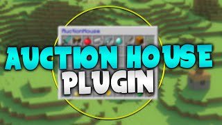 AUCTION HOUSE! | Minecraft Plugin Tutorial