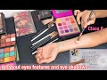 Detail knowledge about eye features and eye shadow  how to apply eyeshadow  how to blend eyeshadow