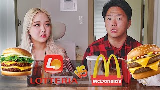 :    !  Lotteria  McDonald's