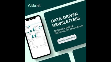 Send Smarter Newsletters with AidaJet’s Data-Driven Insights