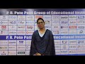 P R Pote Patil Group Campus Placement Success Stories 2018-19