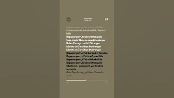 Mister You Maghrebins Fullsongslyrics Misteryou Maghrebins Song Popular Shorts English 