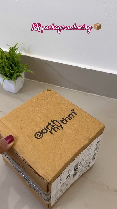 PR Package Unboxing ft EarthRhythm ☺️💙 #pr #prpackage #unboxing #