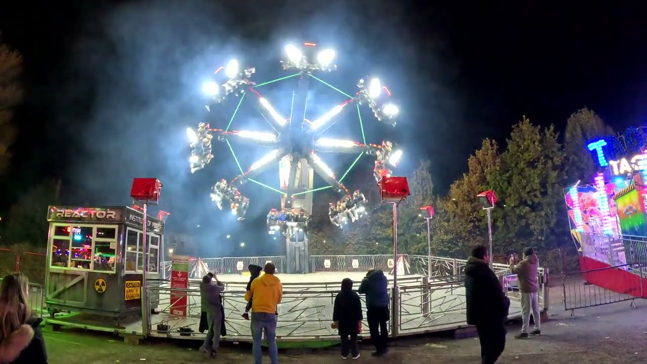 Evan Morans Reactor | Off Ride POV Farrars Funfairs Utilita Arena Sheffield 2025