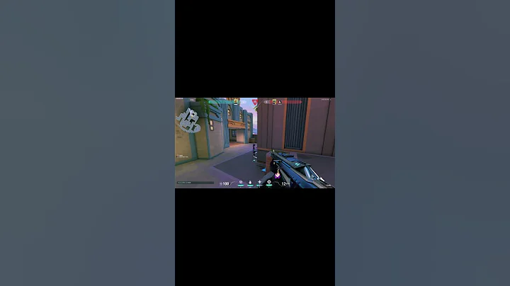 1v3 clutch in valorant #shorts