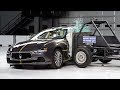 2014 Maserati Ghibli Side IIHS Crash Test 