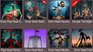 Scary Pipe Head Games,Scary Siren Head,Siren Head Haunted,Escape The Night,Pipe Head Horror,.... screenshot 1