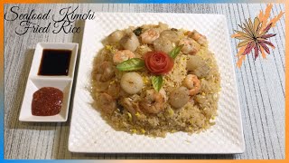 Cách Làm Cơm Chiên Kimchi Đồ Biển - How To Make Seafood Kimchi Fried Rice